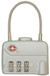 TSA slot Hema TSA cijferslot Hema TSA slot alternatief TSA slot met kabel TSA kabelslot