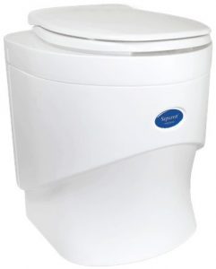 Compost toilet camper
